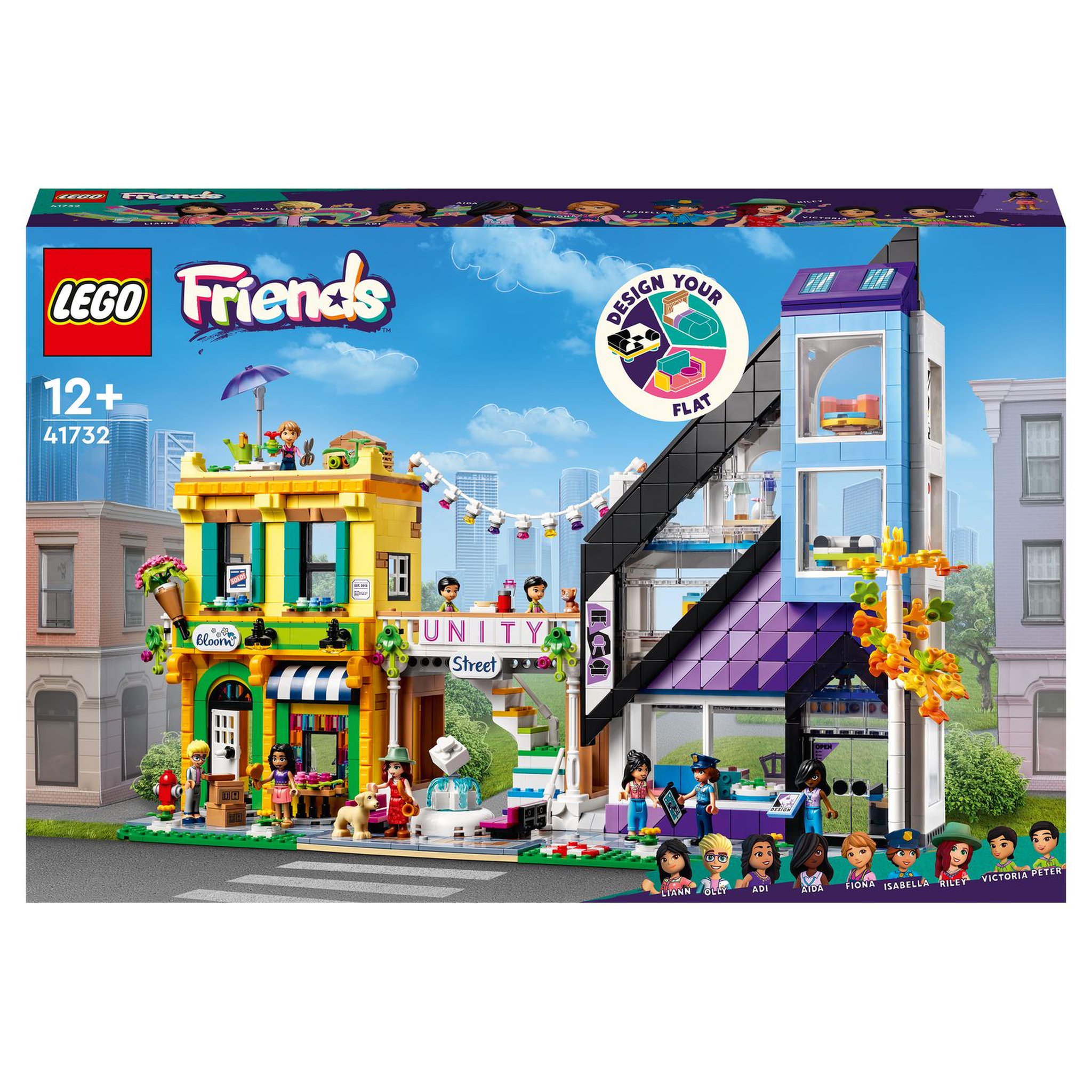 LEGO Friends 41732 Les Boutiques De Fleurs Et De D coration Maquette 