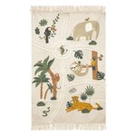 ATMOSPHERA Tapis enfant en coton Jungle - 100 x 150 cm