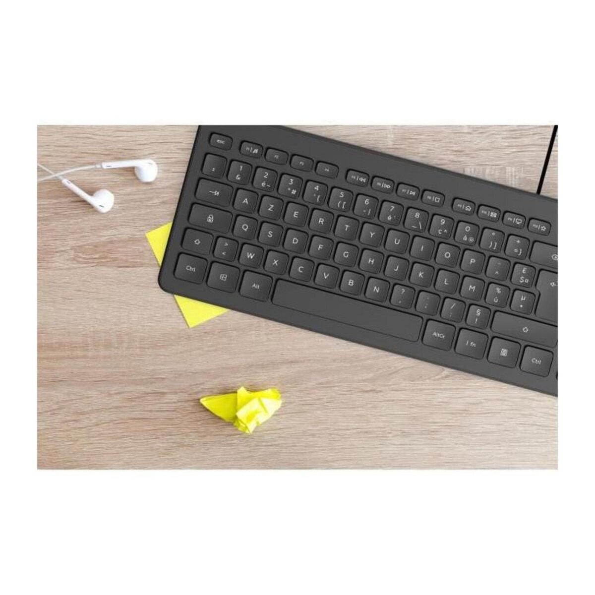 Mobility Lab MOBILITY LAB ML304250 - Clavier PC Business Filaire avec 2 hub USB integre - Noir