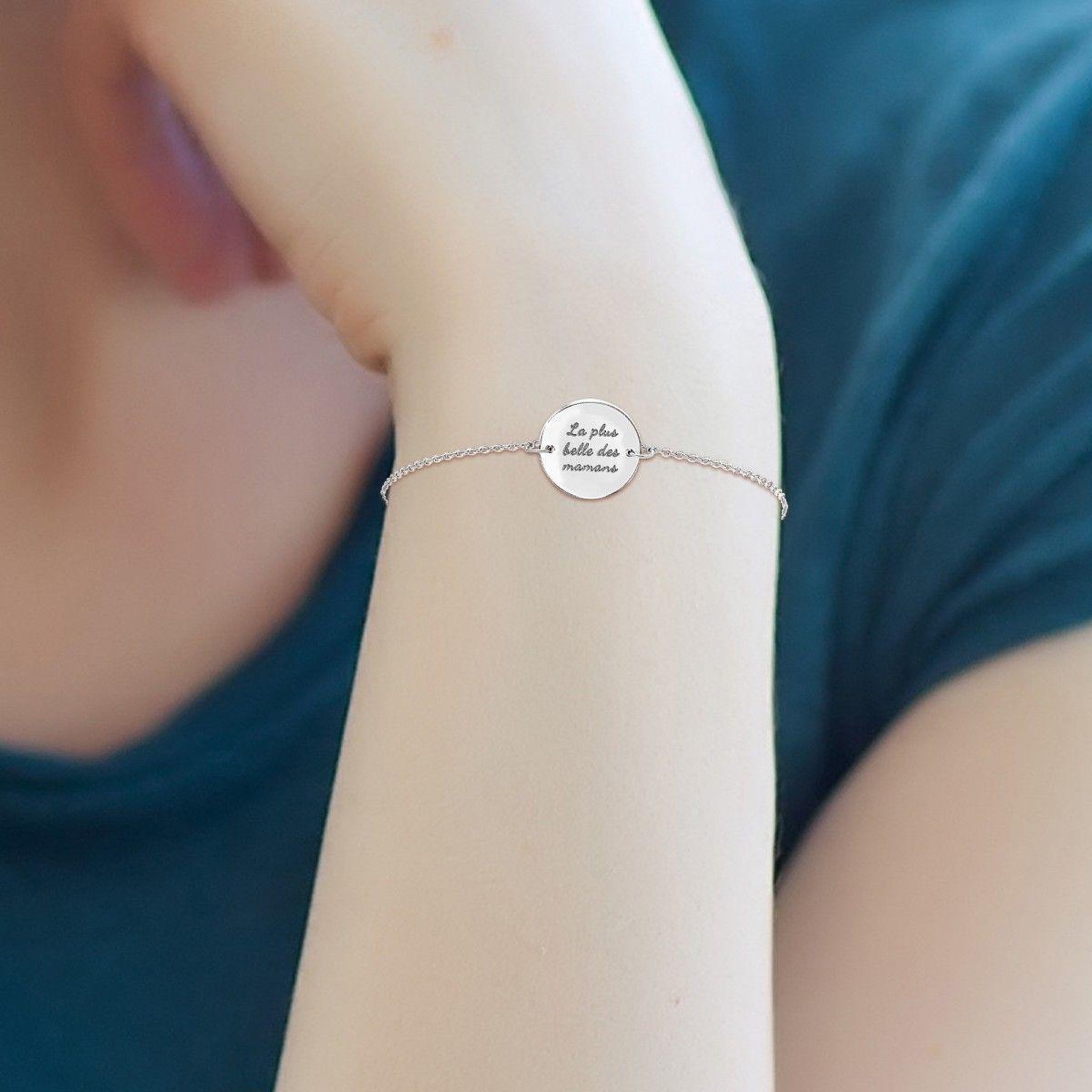 Voir la diapositive 2 : SC CRYSTAL La plus belle des mamans - Bracelet par SC Crystal