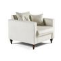 Voir la diapositive 4 : BEST MOBILIER Flamingo - fauteuil en velours