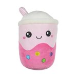 Paris Prix Peluche Enfant Bubble Tea  Kawaii  29cm Rose