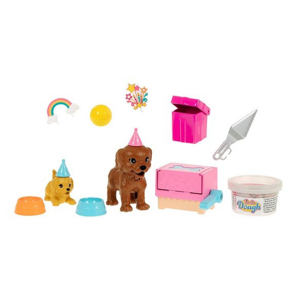 BARBIE Coffret Barbie Anniversaire des chiens