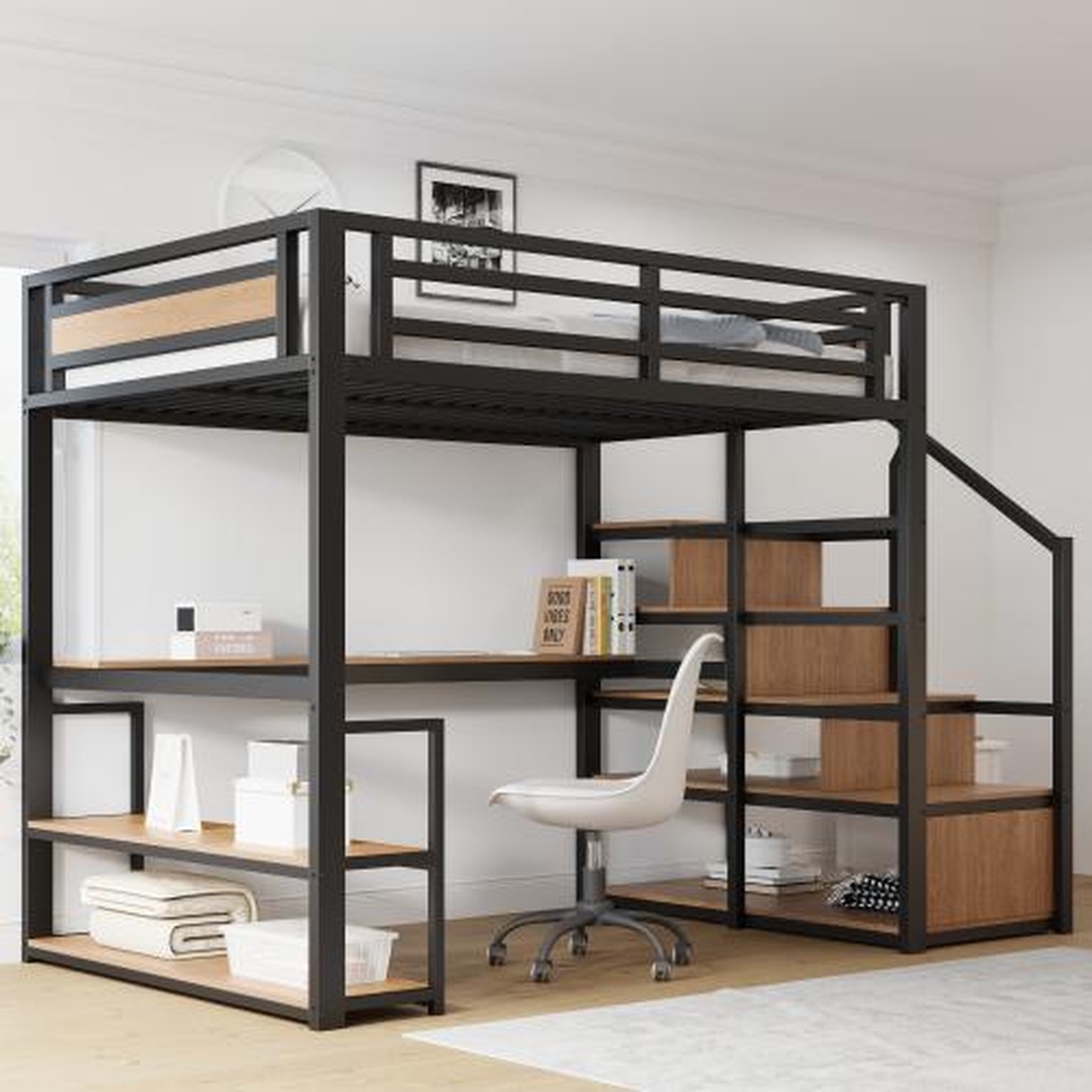 Voir la diapositive 5 : MERAX Lit mezzanine
