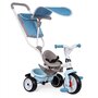 Voir la diapositive 2 : SMOBY Tricycle Baby balade plus bleu 