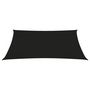 Voir la diapositive 2 : VIDAXL Voile de parasol Tissu Oxford trapeze 3/5x4 m Noir