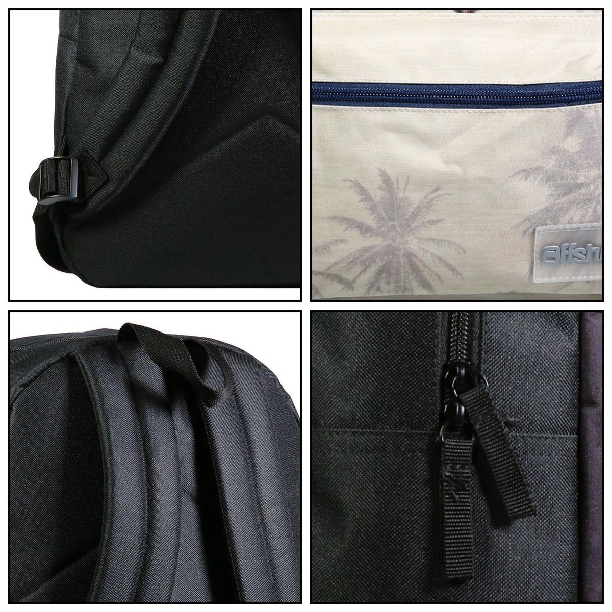 Bagtrotter BAGTROTTER Sac à dos 1 compartiment Offshore Beige Van & Surf