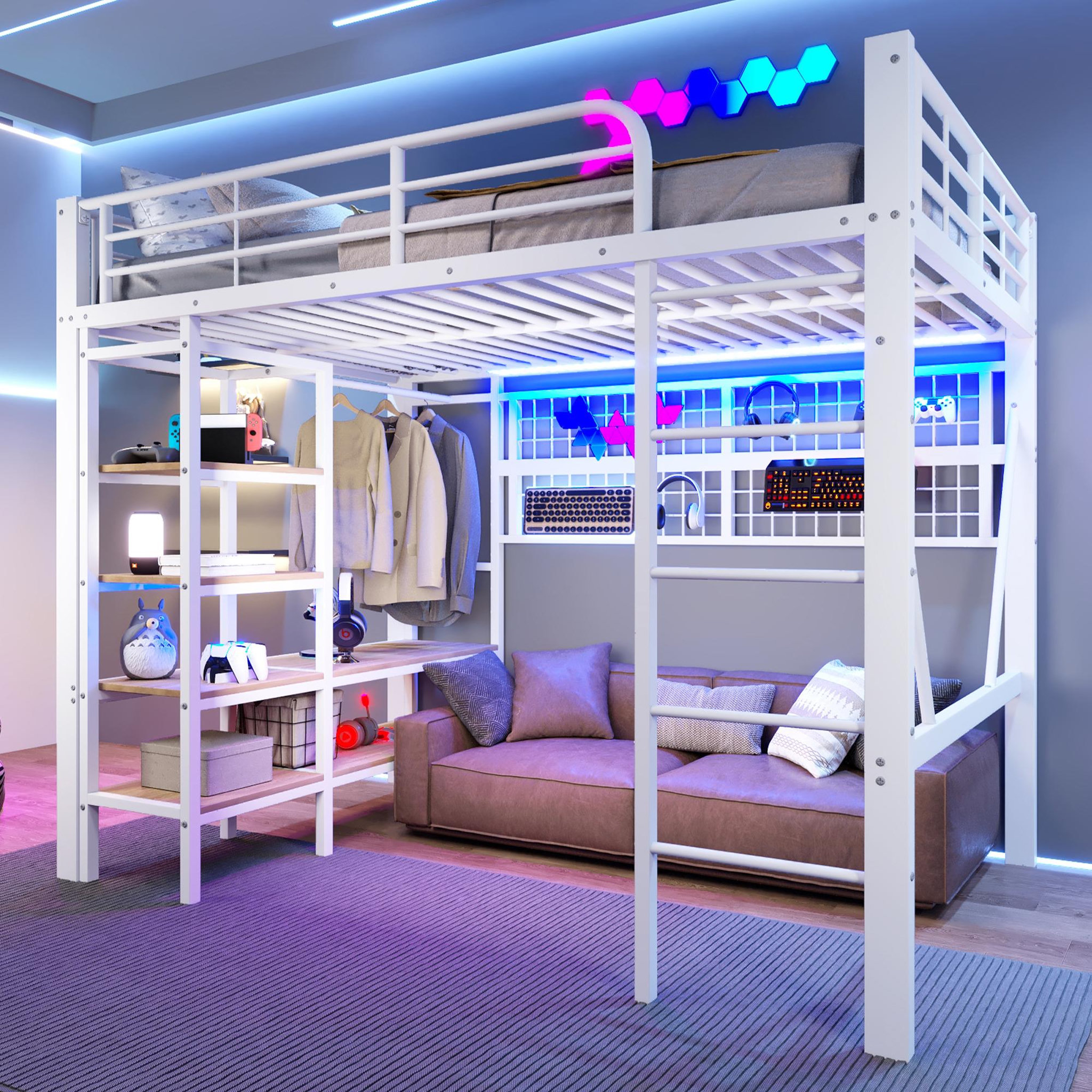 Voir la diapositive 4 : MERAX Lit mezzanine