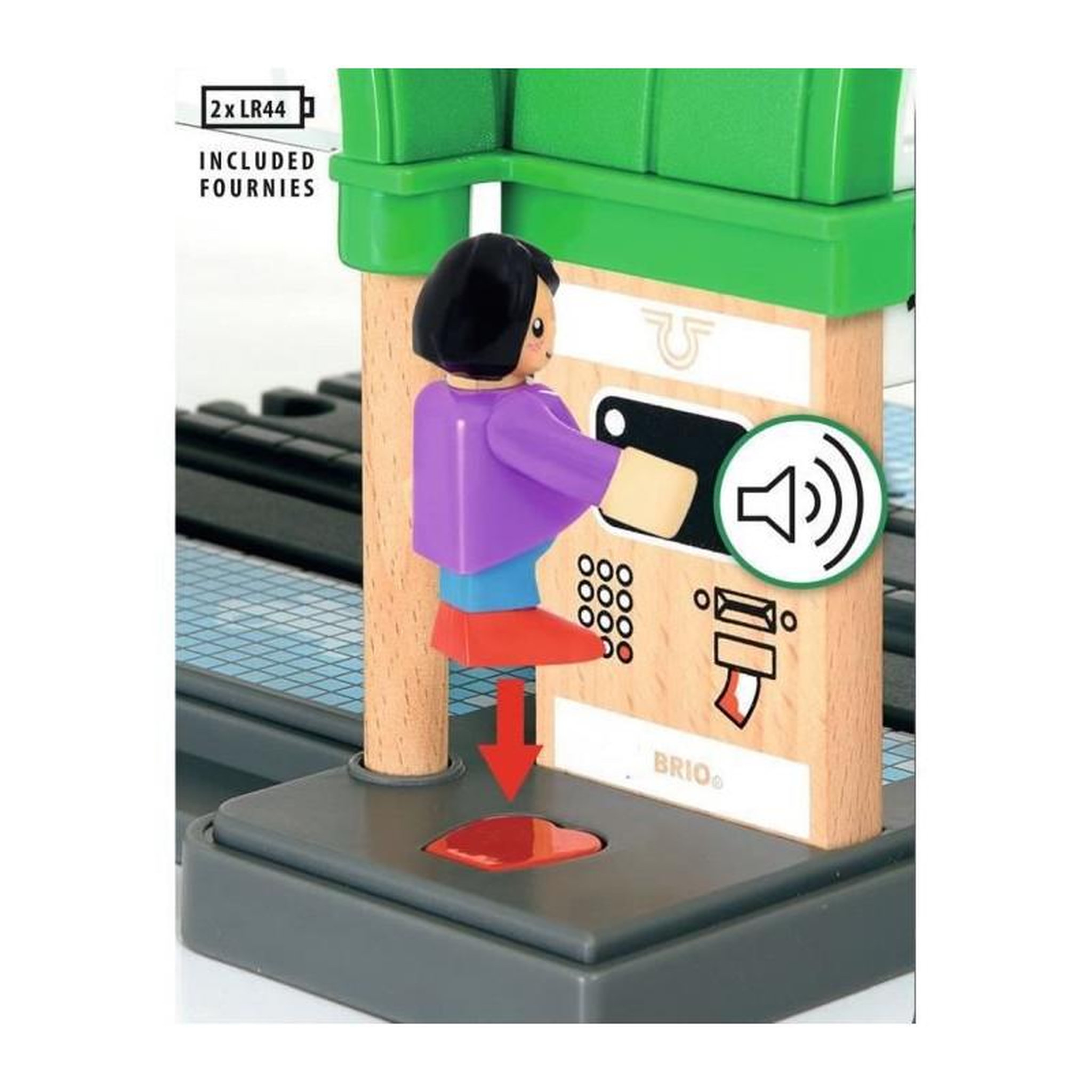 Voir la diapositive 4 : Brio 33649 Gare Centrale Sonore