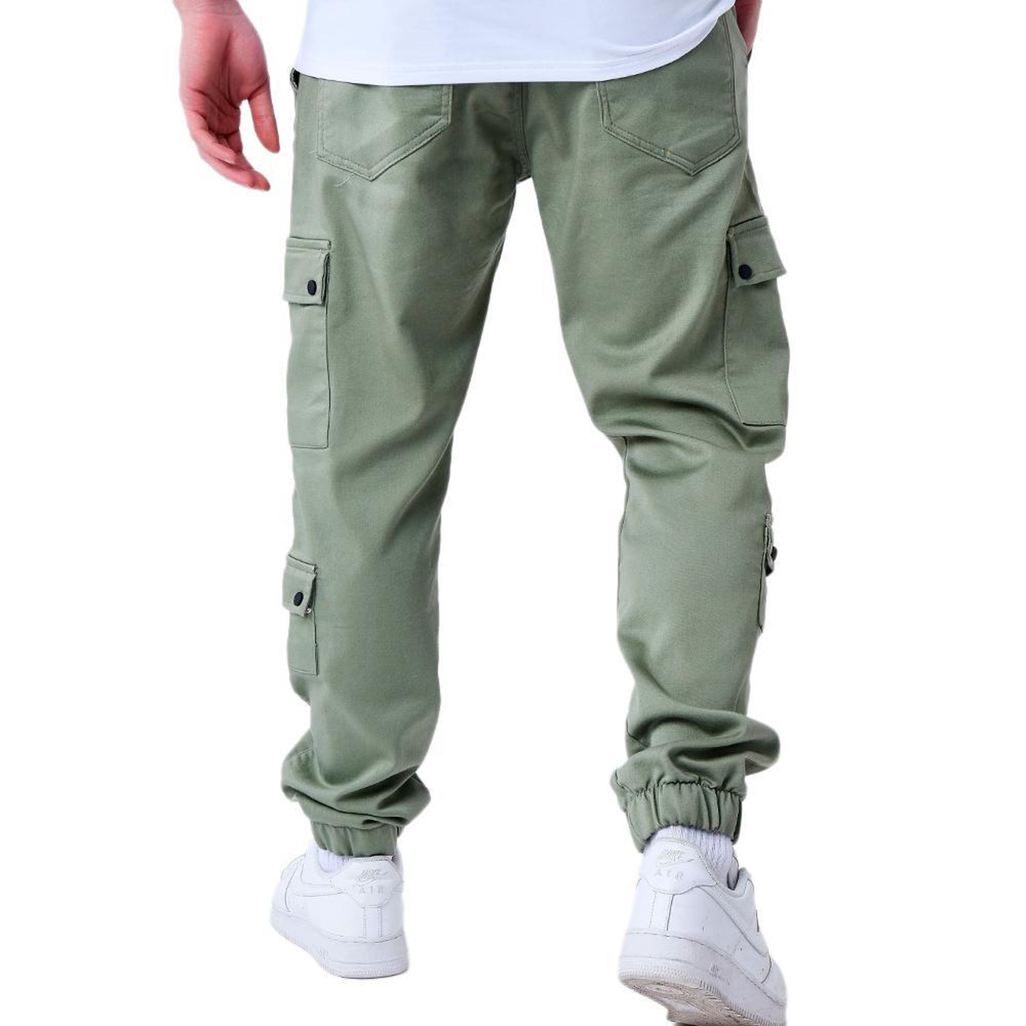 Voir la diapositive 2 : Project X Pantalon Cargo Vert Homme Project X Paris T19939