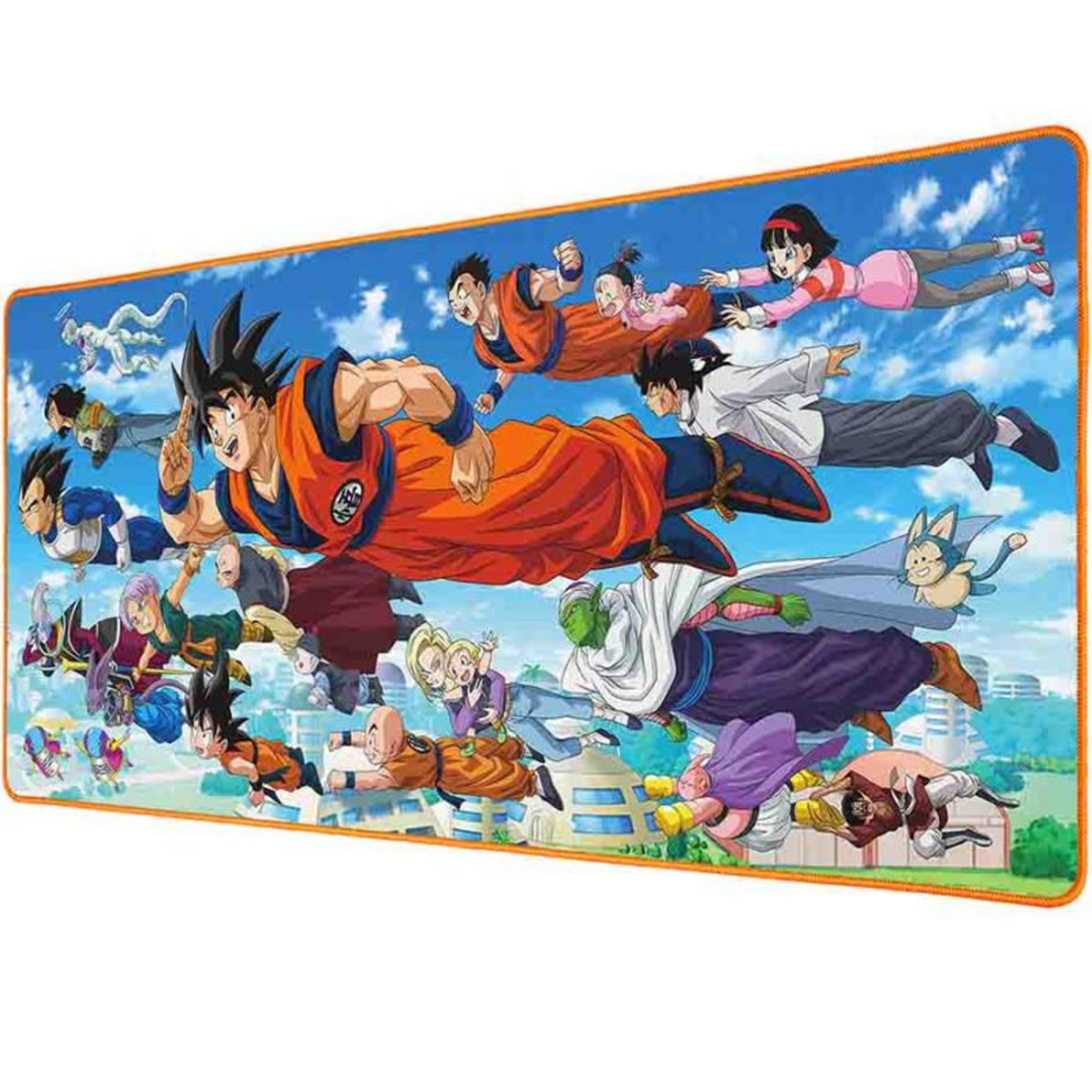 Subsonic Dragon Ball Super - Tapis de souris antidérapant XXL 90 mm x 40 mm - Licence officielle