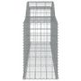 Voir la diapositive 5 : VIDAXL Paniers a gabions arques 20 pcs 300x50x80/100 cm fer galvanise