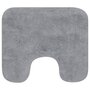 Voir la diapositive 3 : VIDAXL Tapis de salle de bain 2 pcs Tissu Gris