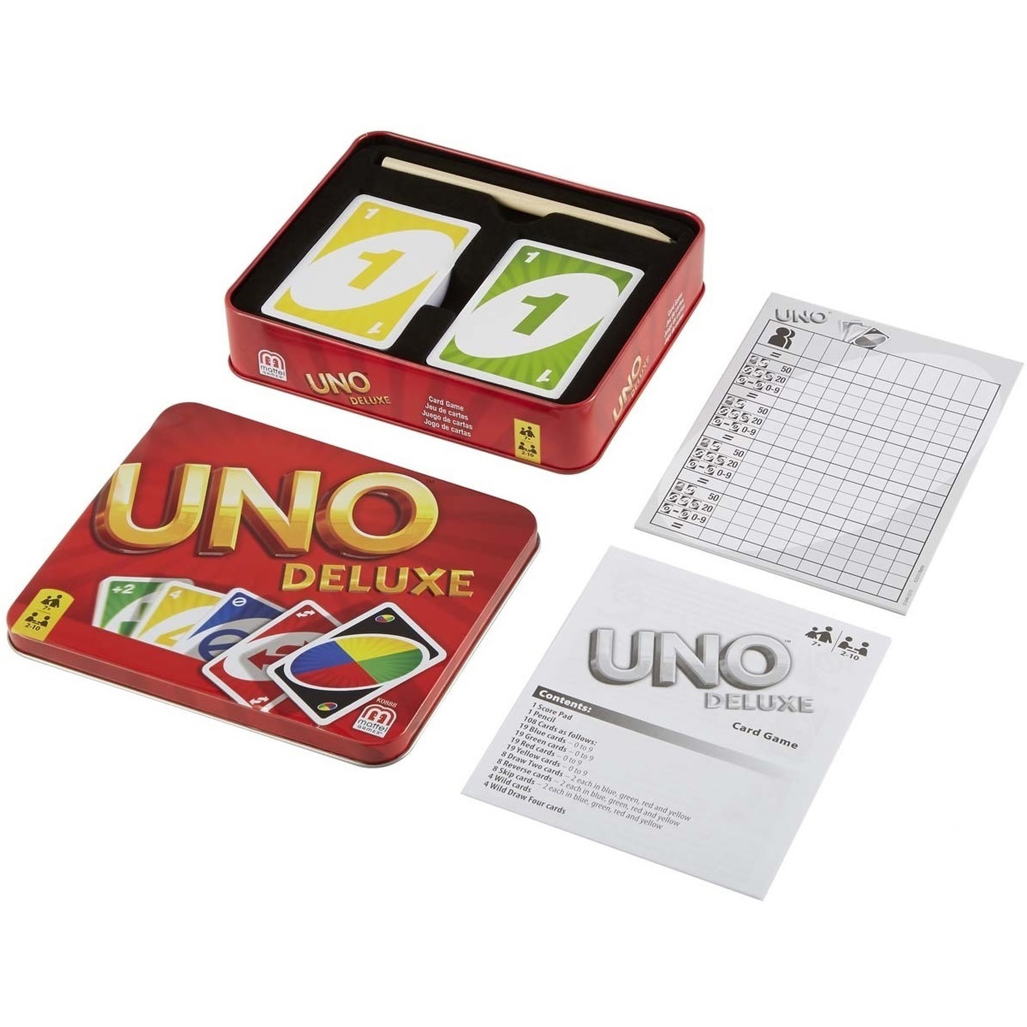 Voir la diapositive 3 : MATTEL Uno Deluxe