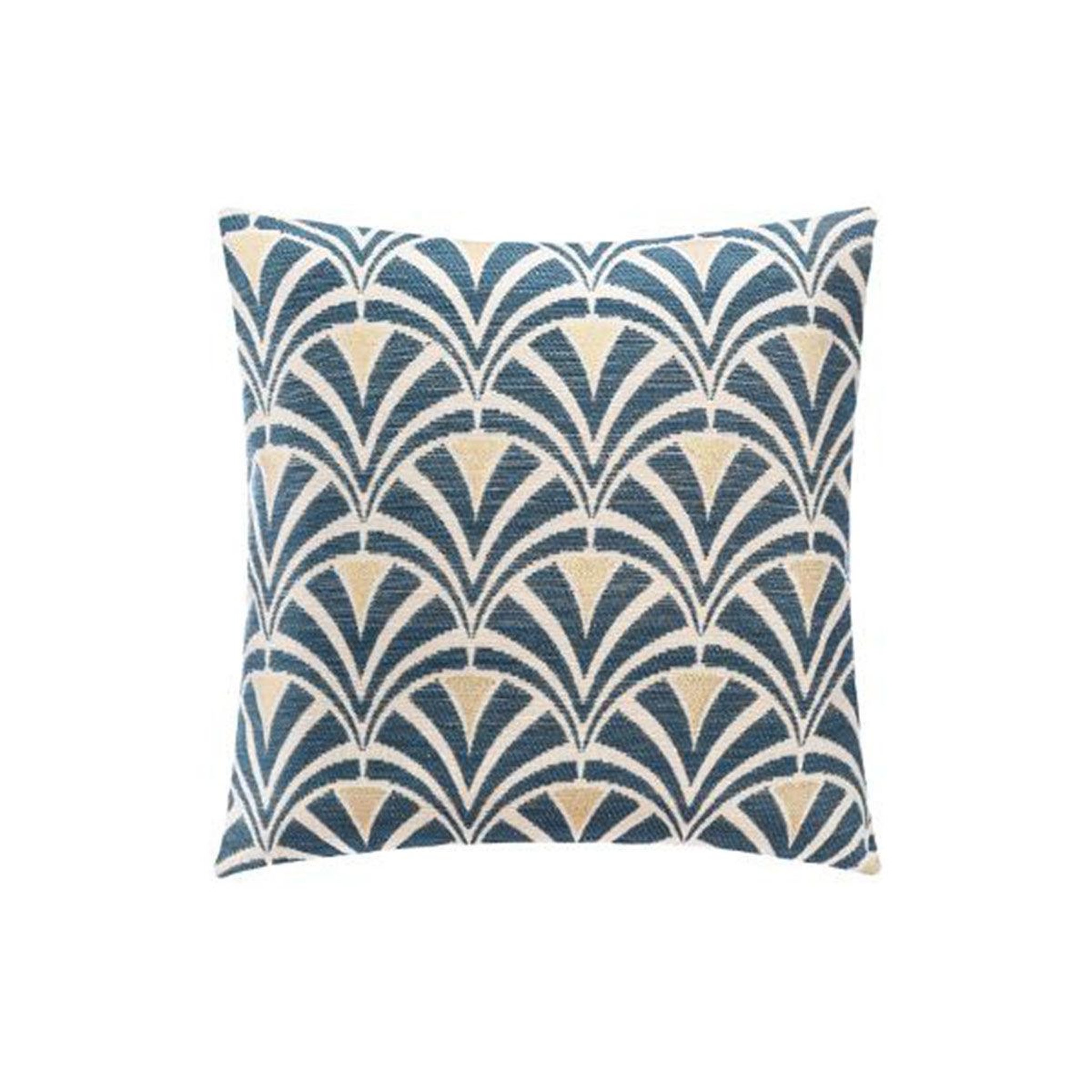 ATMOSPHERA Housse de coussin  chen art  40x40cm bleu