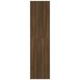 Voir la diapositive 5 : VIDAXL Garde-robe Chene marron 100x50x200 cm Bois d'ingenierie