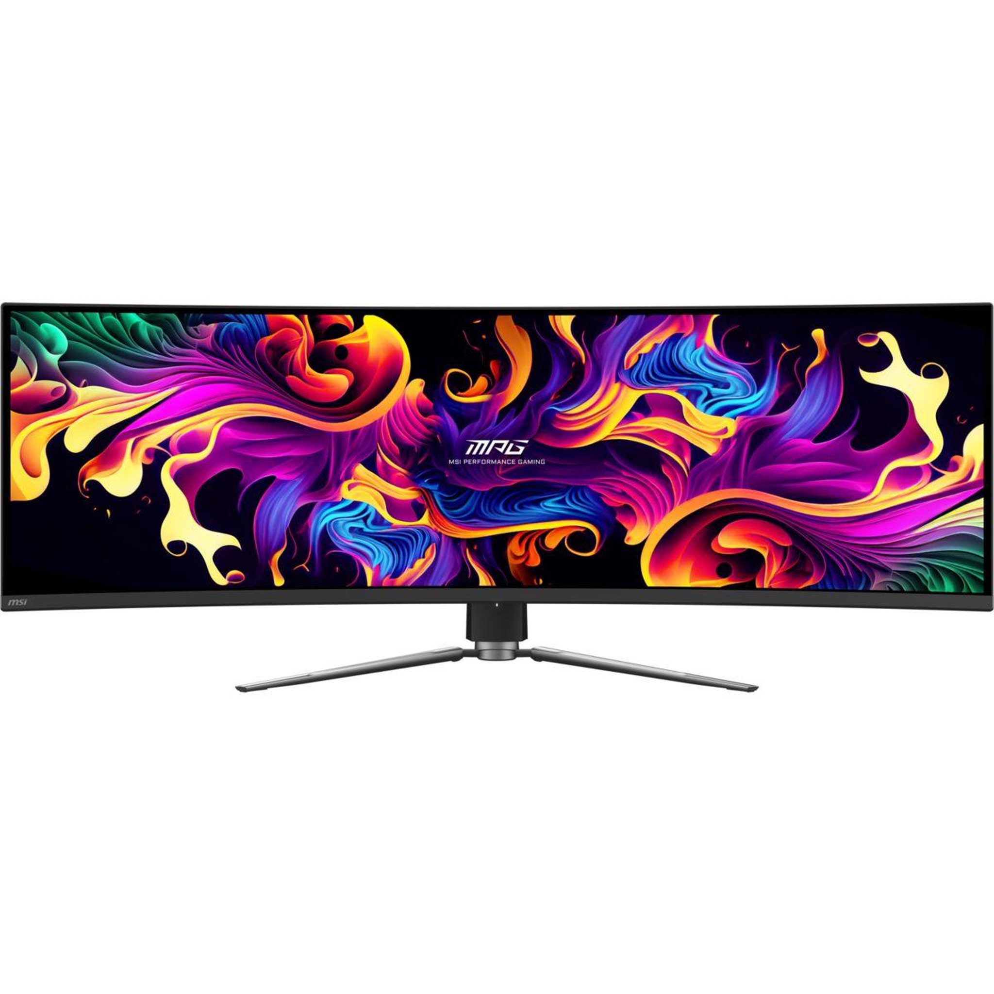 Voir la diapositive 2 : MSI Ecran pc gamer mpg 491cqp 49  incurvé dqhd 144hz qd-oled hdr true black 400 hdmi 2.1 amd freesync