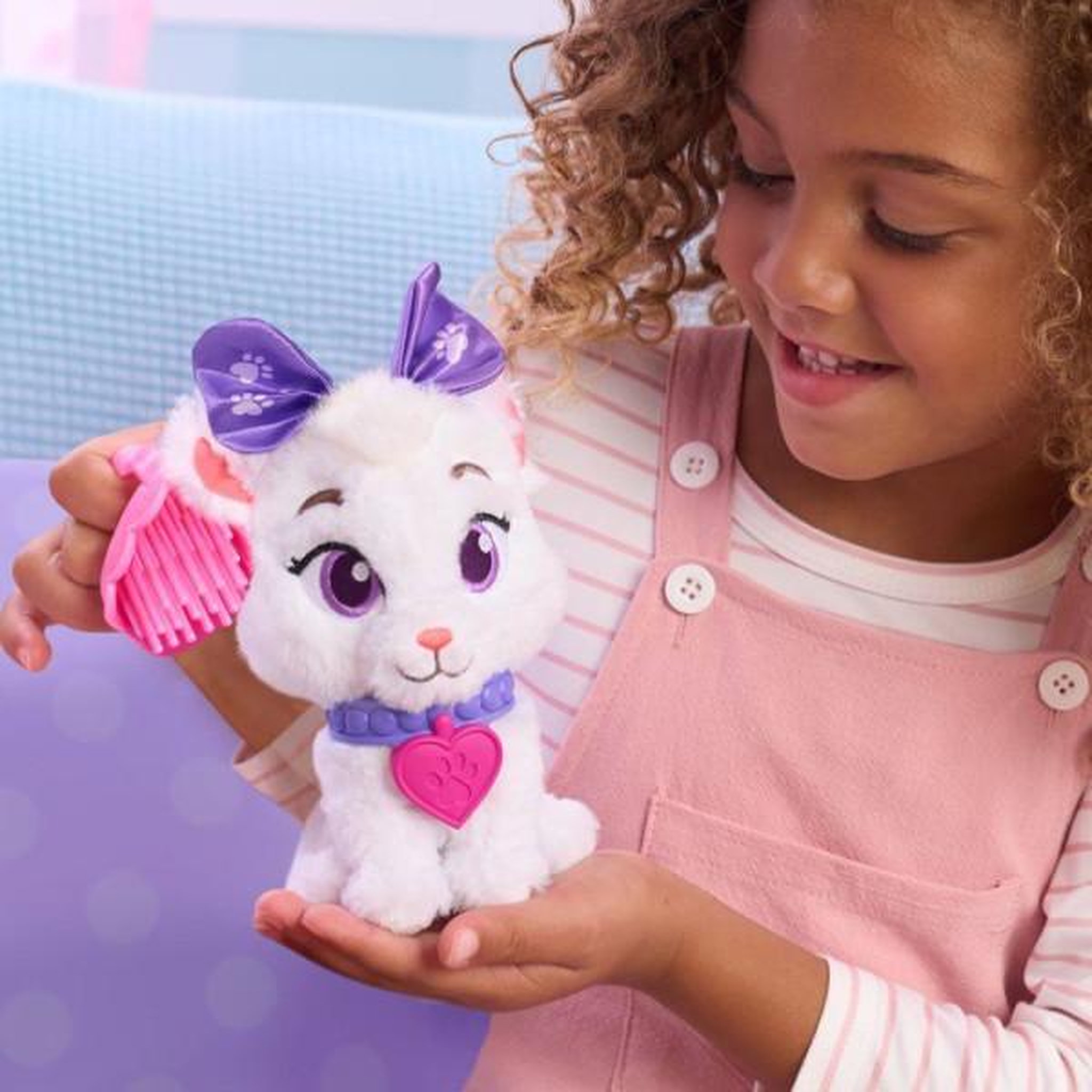 Voir la diapositive 3 : DISNEY Sac de transport pour animaux - DISNEY - Minnie Mouse - Peluche chat incluse - 4 accessoires