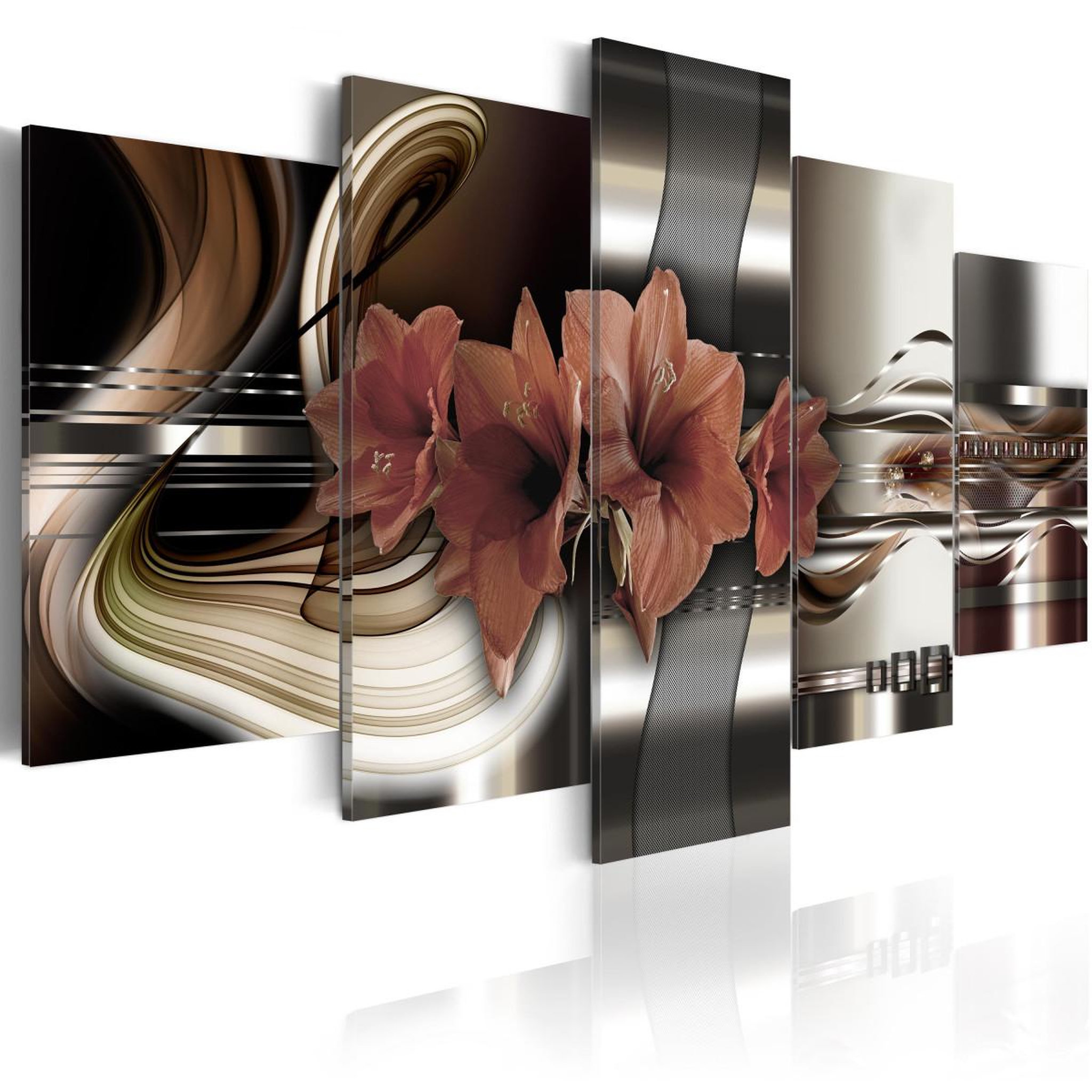 Voir la diapositive 1 : Paris Prix Tableau Imprimé  Abstraction & Amarylis