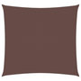 Voir la diapositive 2 : VIDAXL Voile de parasol tissu oxford carre 5x5 m marron