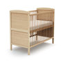Voir la diapositive 3 : AT4 Lit bébé évolutif avec matelas ESSENTIEL 60 x 120 cm en bois