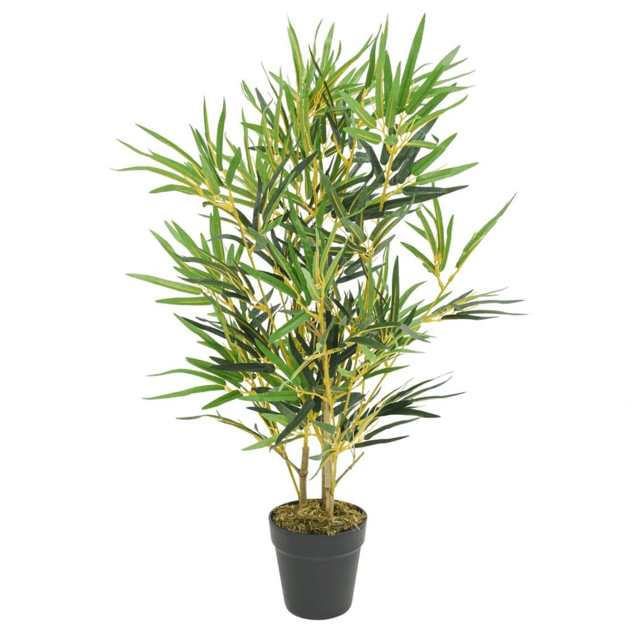VIDAXL Bambou artificiel 368 feuilles 80 cm vert