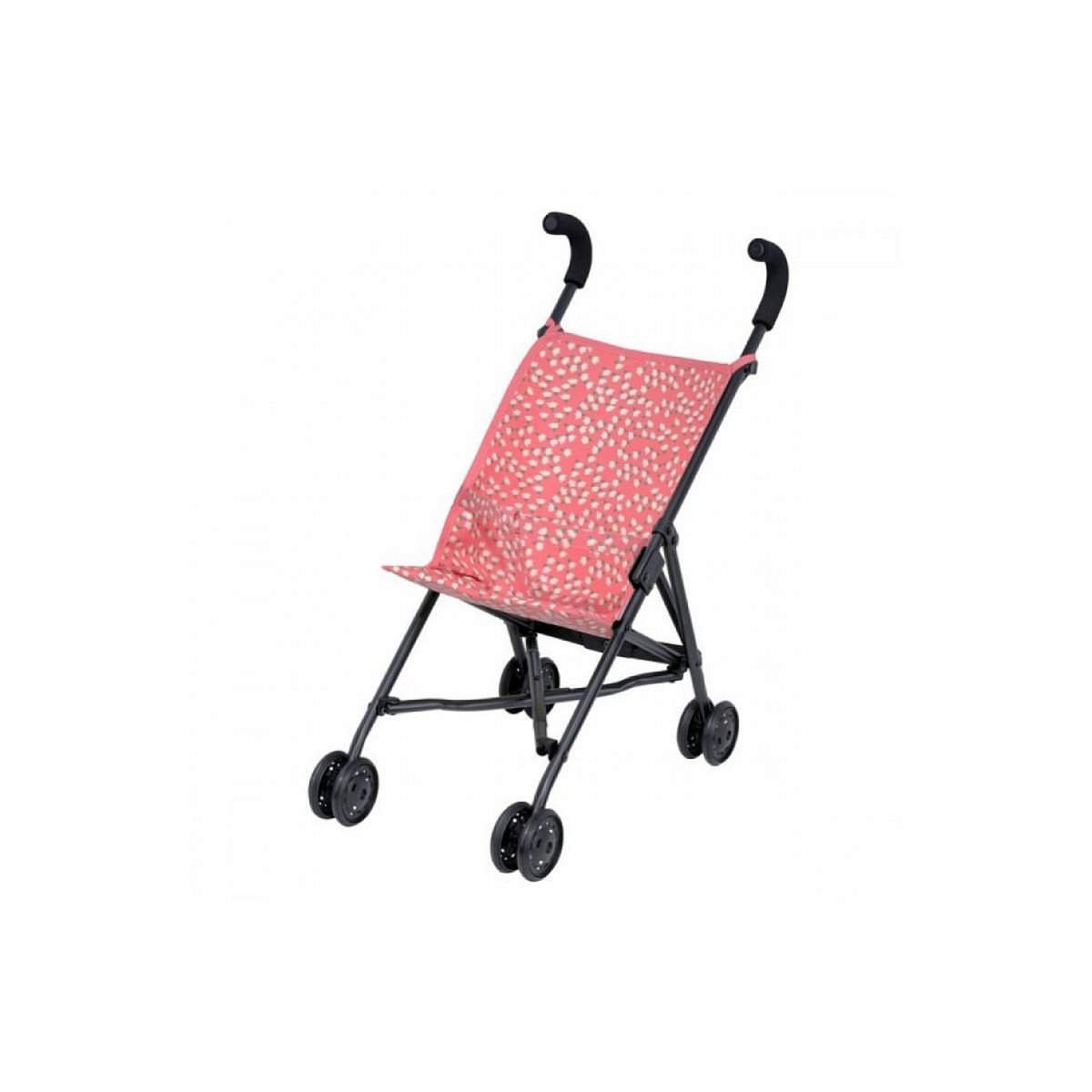 Petit Jour Poussette à thème floral pour poupées et doudous