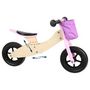 Voir la diapositive 4 : SMALL FOOT Small Foot - Wooden Tricycle and Balance Bike 2in1 Pink 11611