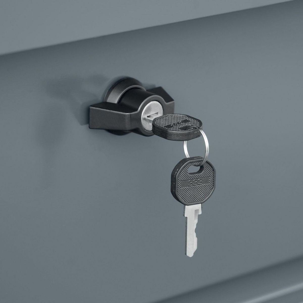 WERKAPRO Coffre rangement verrin 350L métal