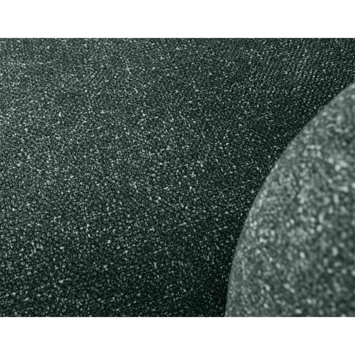 LISA DESIGN Velris - canapé d'angle droit 3 places en tissu moucheté