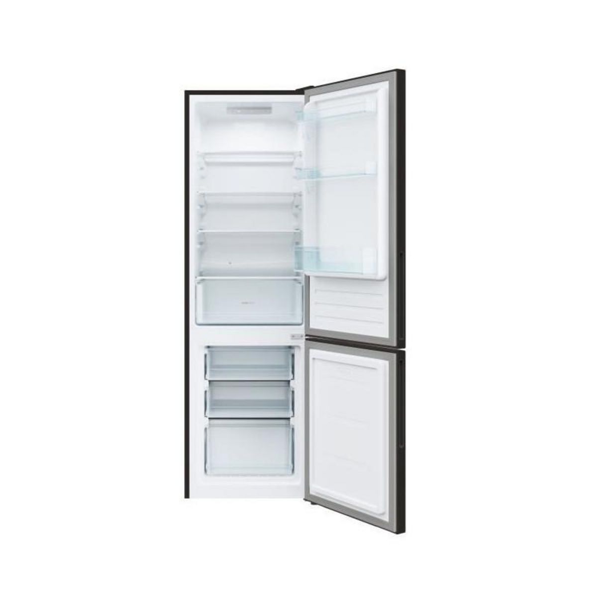 Candy Réfrigérateur combiné - CANDY - CCT3L517EB - Classe E - 260 L - 39dB - Noir