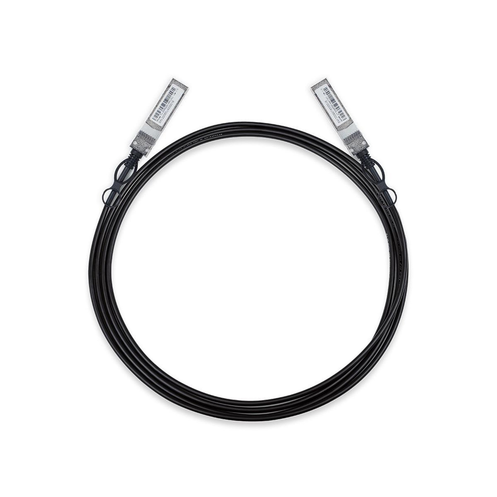 Voir la diapositive 3 : TP-LINK Câble réseau TP-Link TL-SM5220-3M - 10GBase Direktanschlusskabel SFP+ mâle à SFP+ mâle - 3 m - twinaxial passif