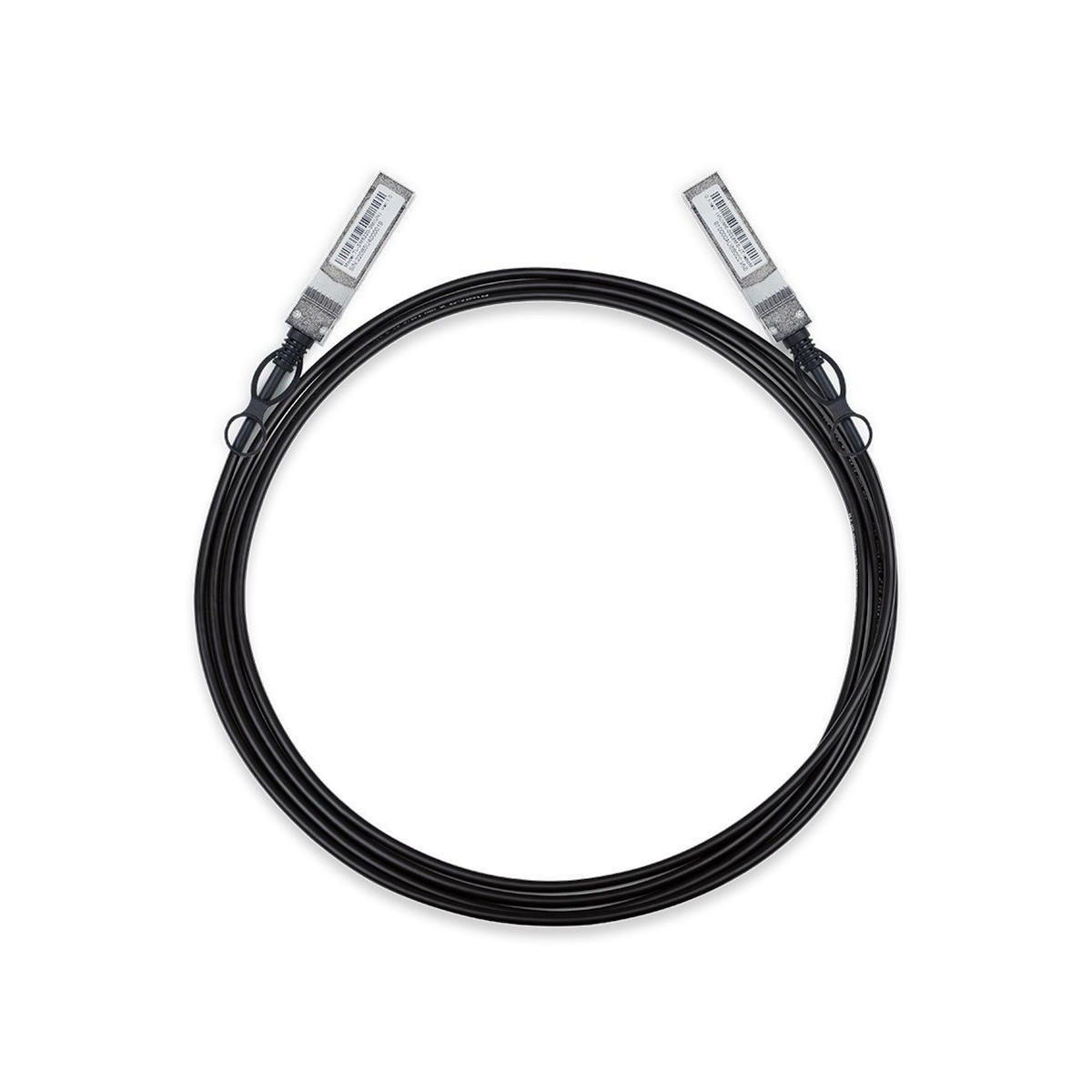 TP-LINK Câble réseau TP-Link TL-SM5220-3M - 10GBase Direktanschlusskabel SFP+ mâle à SFP+ mâle - 3 m - twinaxial passif