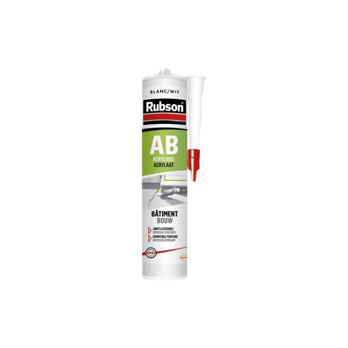 rubson MASTIC ACRYL. BAT.BLANC C.300ML RUBSON - 134807