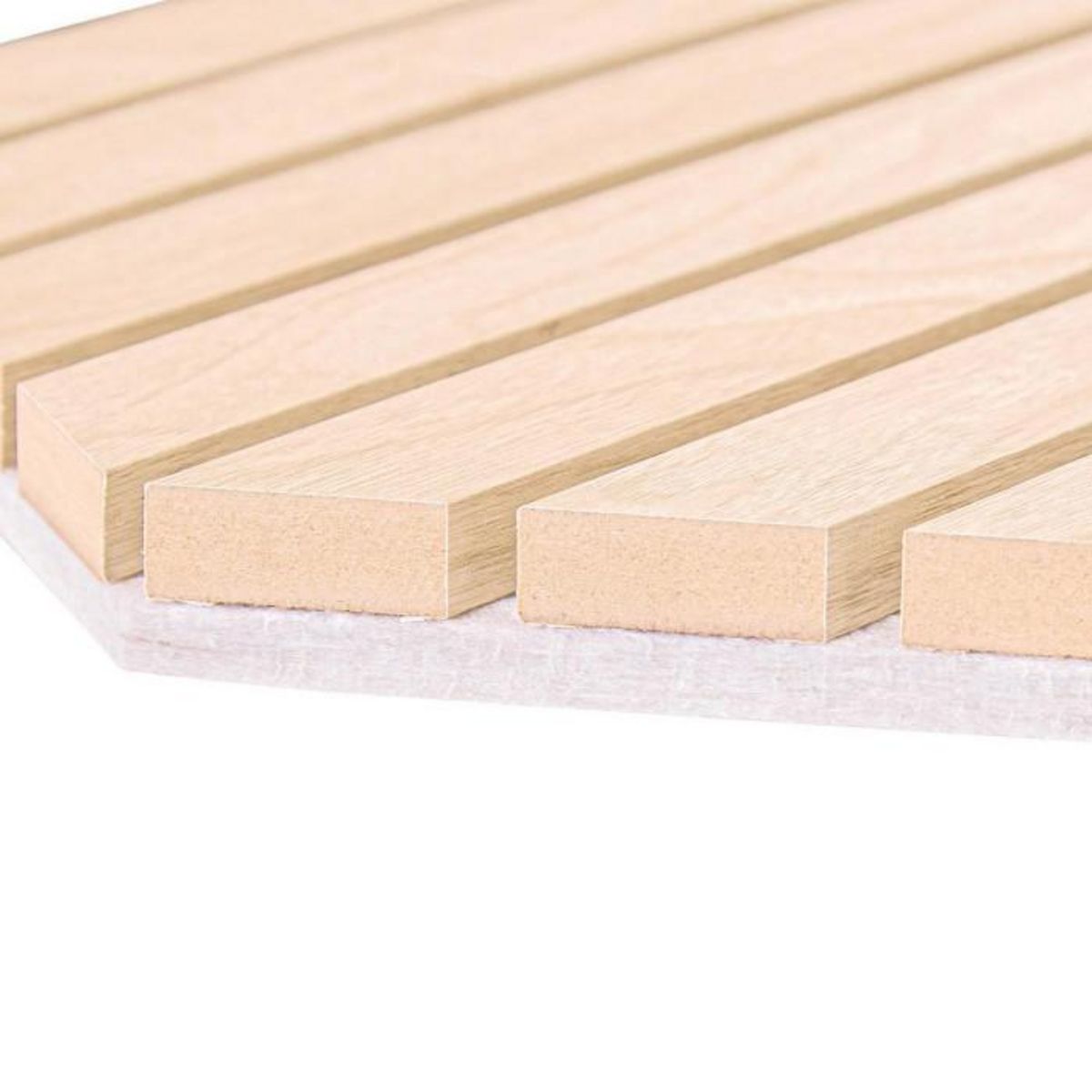 ATMOSPHERA Lot de 3 Panneaux Déco Hexagonal  Colva  30x26cm Beige