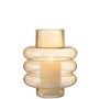 Voir la diapositive 2 : Paris Prix Vase Design en Verre  Lima  22cm Ocre