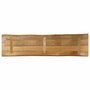 Voir la diapositive 5 : VIDAXL Dessus de table bord vivant 180x40x2,5 cm bois de manguier brut
