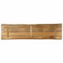 Voir la diapositive 5 : VIDAXL Dessus de table bord vivant 180x40x2,5 cm bois de manguier brut