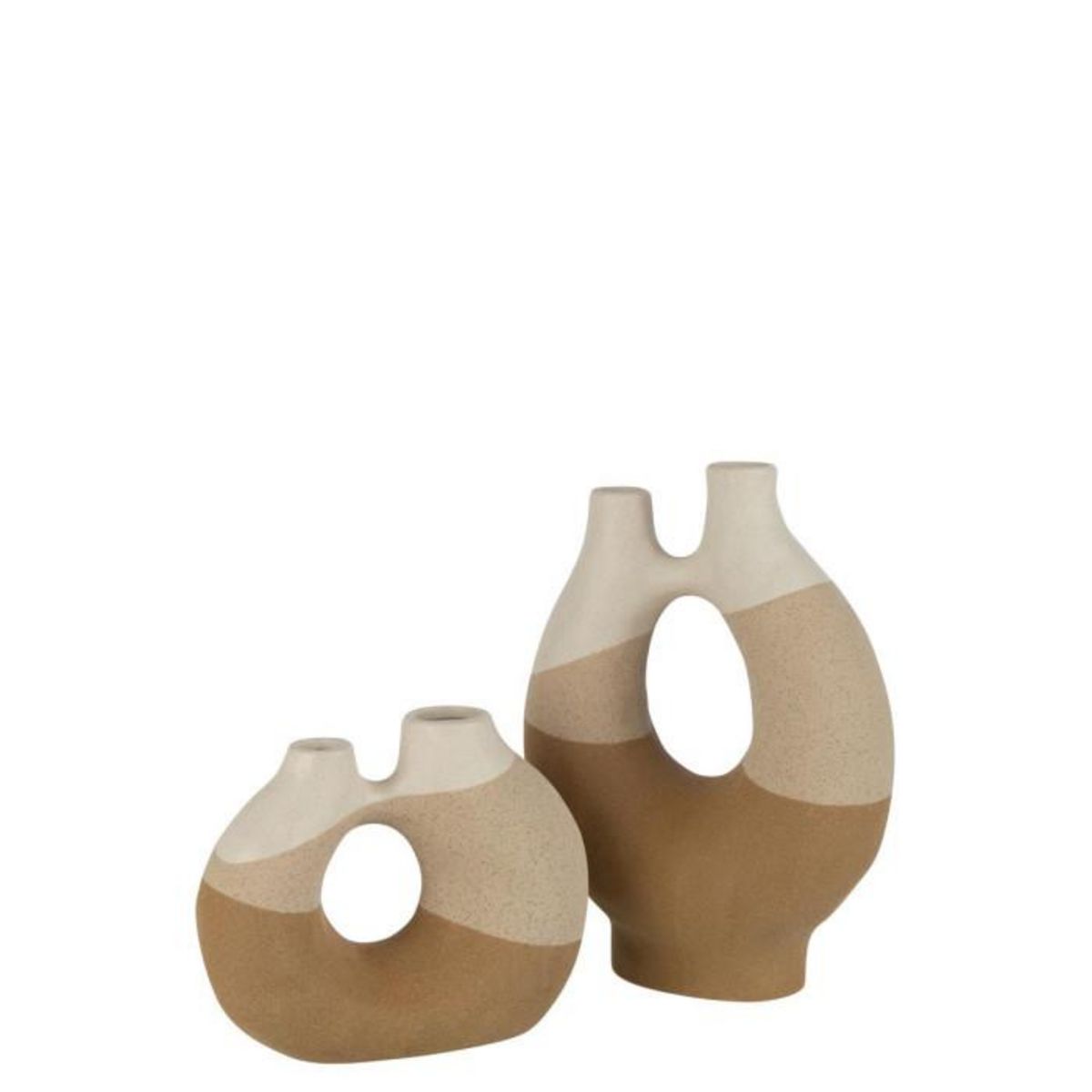 Paris Prix Vase Organique  Charley  21cm Beige