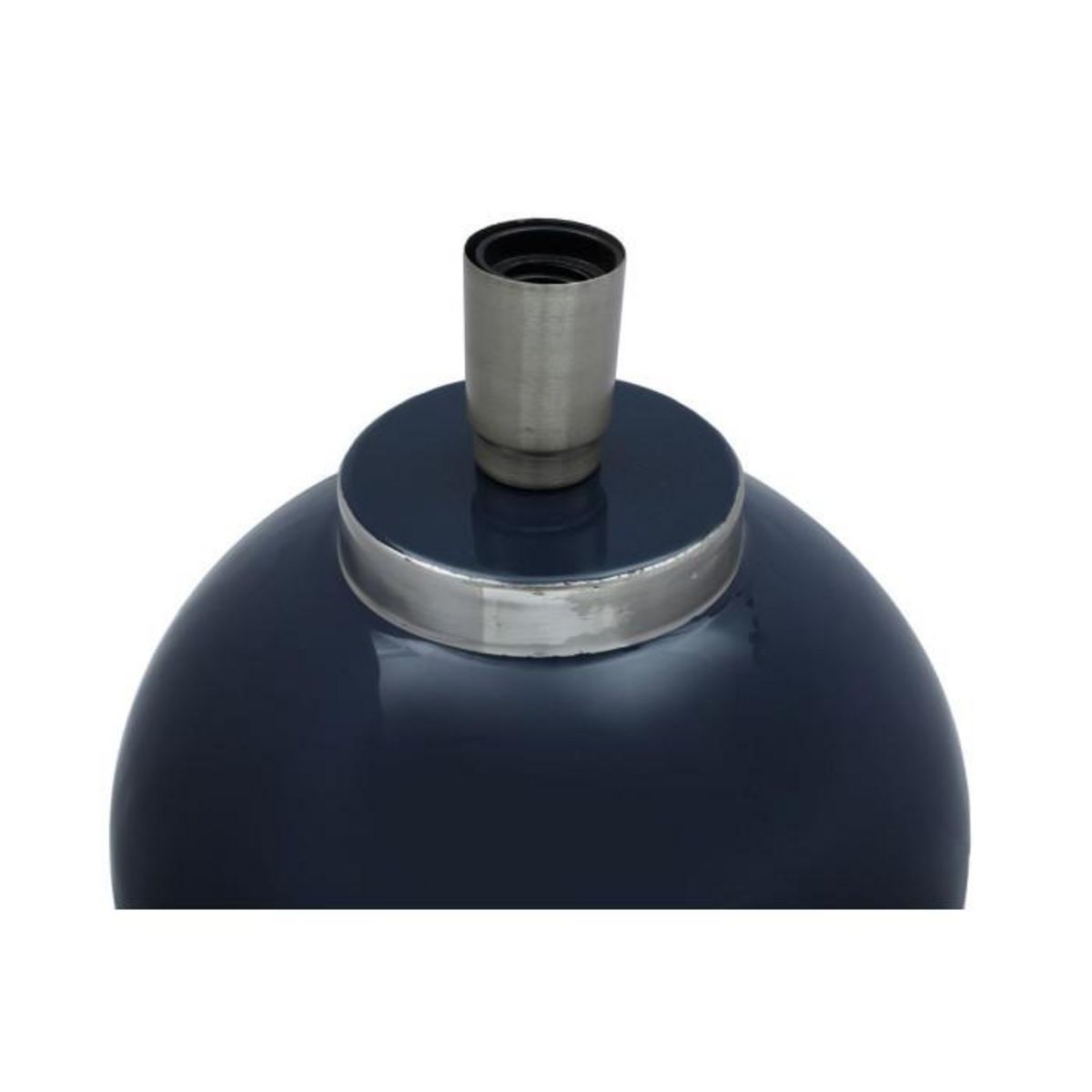 Paris Prix Lampe à Poser Design  Arto  38cm Bleu & Argent