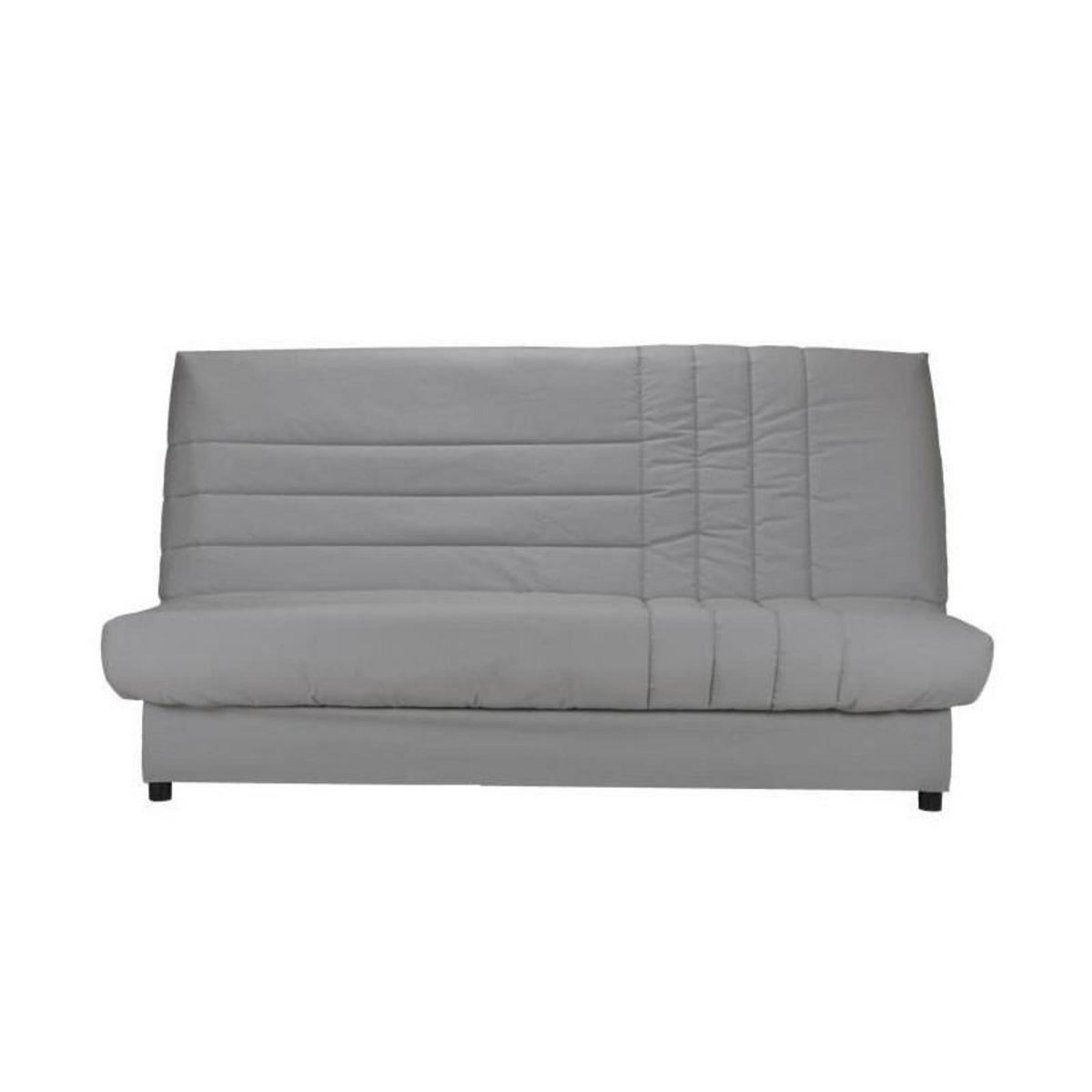 BULTEX BEIJA Banquette clic-clac 3 places - Comfort BULTEX - L 192 x P 95 cm - Tissu gris