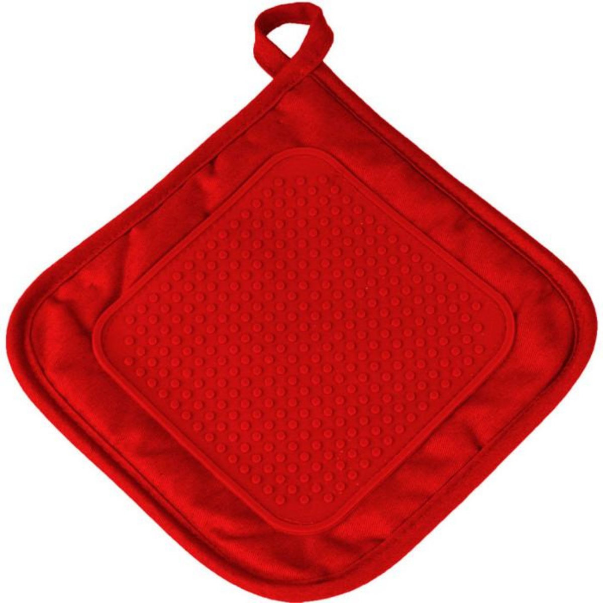 Paris Prix Manique de Cuisine en Silicone  Cuistot  19cm Rouge