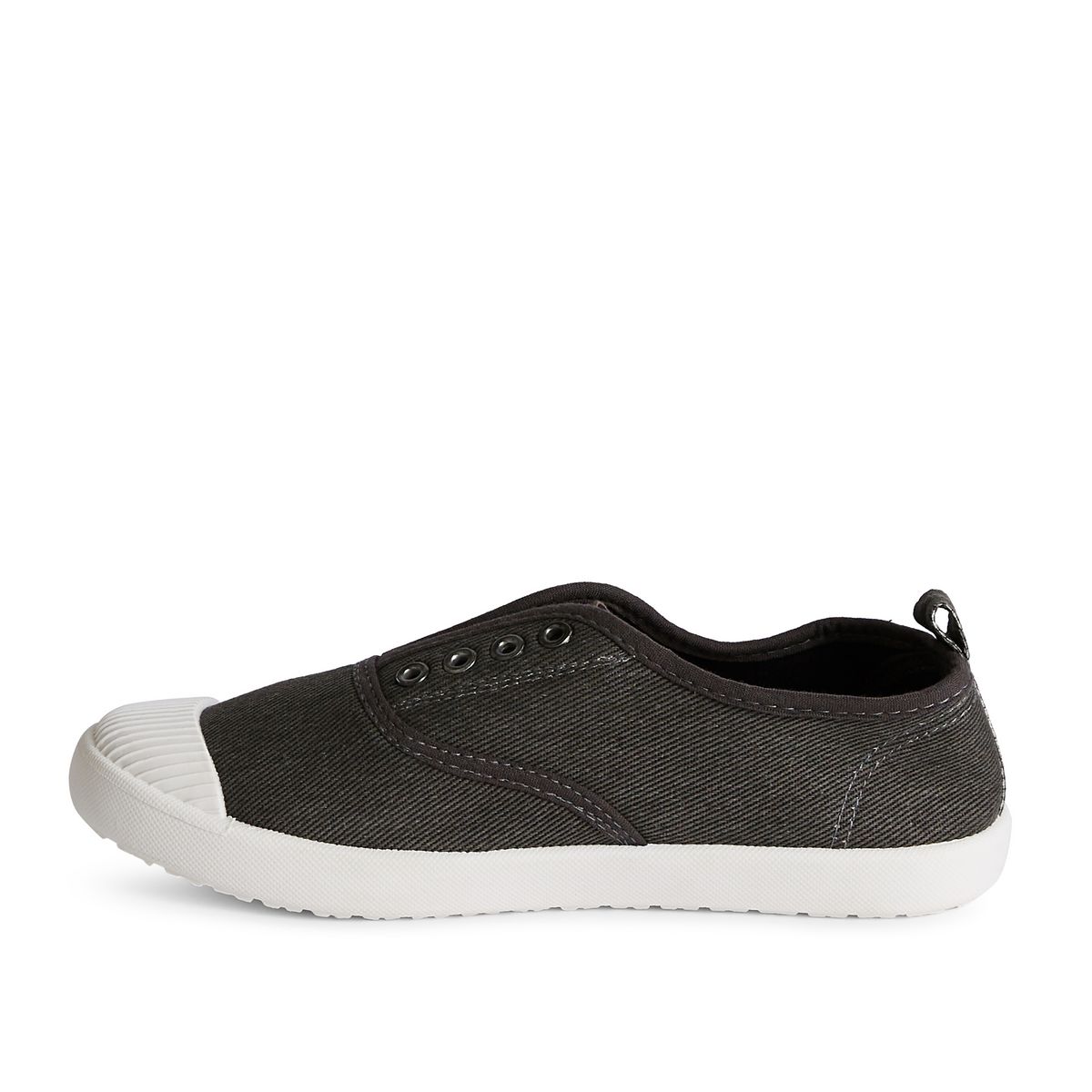 INEXTENSO Basket en toile noire garçon 