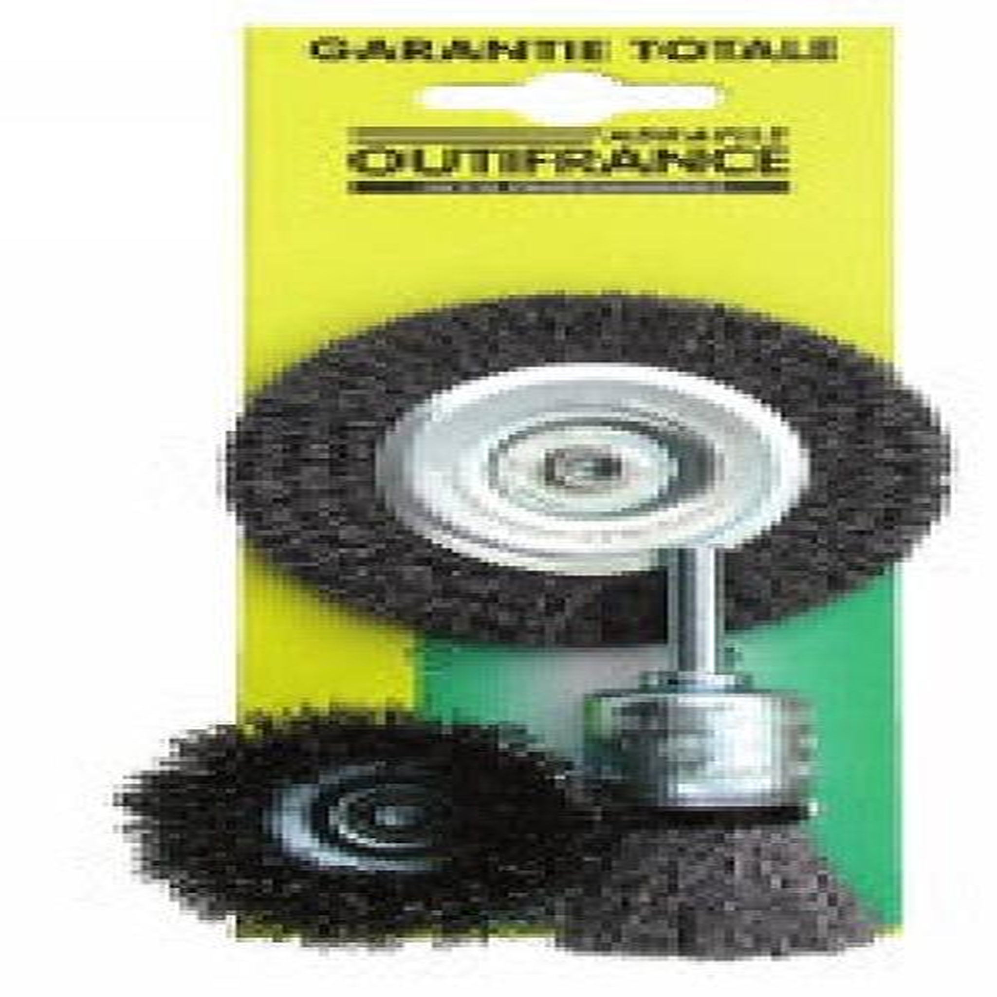 OUTIFRANCE Jeu de 3 brosses metalliques rotatives