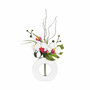 Voir la diapositive 4 : ATMOSPHERA Composition florale vase  - Hauteur 44 cm - Orchidée