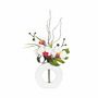 Voir la diapositive 4 : ATMOSPHERA Composition florale vase  - Hauteur 44 cm - Orchidée