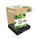 JE SUIS PEUT-ETRE UNE PETITE GRENOUILLE MAIS JE CROAAA EN TOI ! COFFRET AVEC UNE MINI GRENOUILLE ET UN CARNET, Larousse