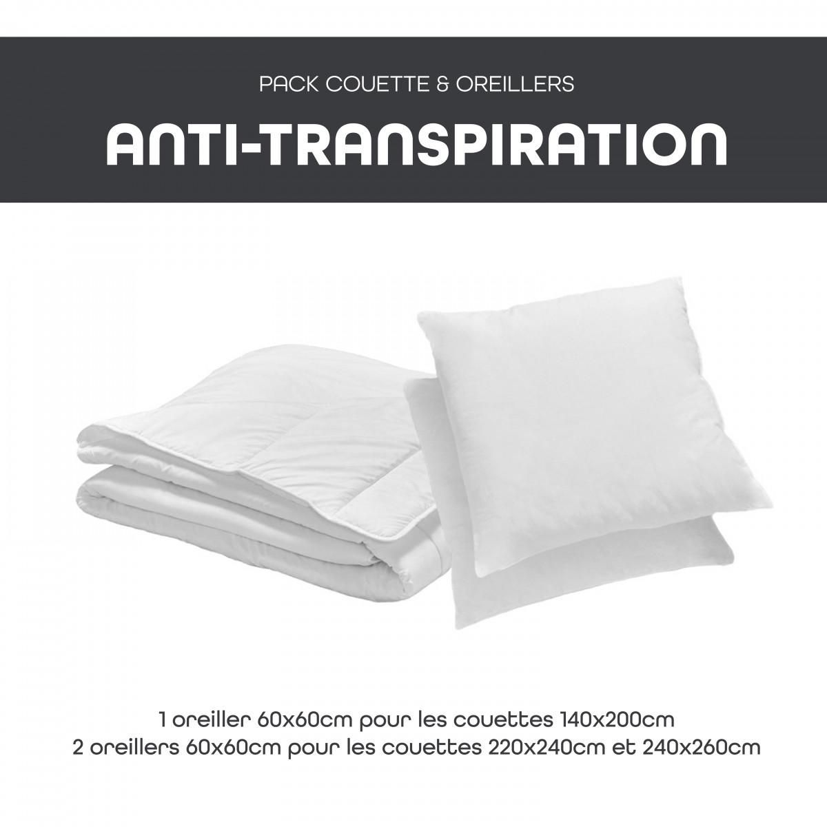 ATELIERS DU NORD Pack Couette légère + oreiller(s)