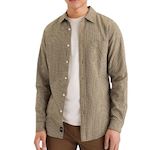 DOCKERS Chemise  à Motifs Homme Dockers Woven. Coloris disponibles : Marron