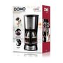 Voir la diapositive 5 : Domo Cafetiere Filtre - DOMO - DO708K - 1000 W - 1,5 L - 12 tasses - Ecran LCD - Minuteur 24 h - Noir et acier inoxydable